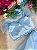 Fantasia Princesa Belli Princesa Jasmine Azul Bebe - Imagem 7