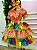 Vestido Junino Banana Club Luxo Quermesse do Sertão Laranja - Imagem 5