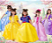 Fantasia Princesa Belli Princesas + Saiote - Imagem 1