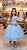 Vestido Bella Child Martina Azul Bebe - Imagem 1
