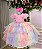 Vestido Menina Bonita Arco iris Aurora - Candy - Imagem 7