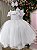 Vestido Bella Child Martina Branco - Imagem 5