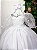 Vestido Bella Child Longo Eva Branco - Imagem 6