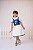 Vestido Blogueirinha Jhenni Off + Colete Jeans - Imagem 6