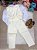 Conjunto Miss Cherry Social Leonardo Colete Amarelo Claro - Imagem 2