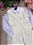 Conjunto Miss Cherry Social Leonardo Colete Amarelo Claro - Imagem 5