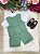 Conjunto Social Miss Cherry Leandro Colete Verde - Imagem 1