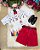Conjunto Miss cherry Meninos - Lapis Aquarela Vermelho ABC - Imagem 4