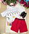 Conjunto Miss cherry Meninos - Lapis Aquarela Vermelho ABC - Imagem 2