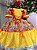 Vestido Marie Junino Quermesse de Luxo Amarelo - Imagem 3