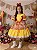Vestido Marie Junino Quermesse de Luxo Amarelo - Imagem 7