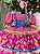 Vestido Bella Child Junino Quermesse Chique Pink - Imagem 1