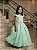 Vestido Ysa Kids Ariane Longo Verde Oliva - Imagem 3
