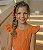 Vestido Ysa Kids Ariane Longo Terracota - Imagem 1