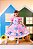 Vestido Junino Tematico Luxo Lilo Stitch Rosa Bebe - Imagem 3