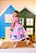 Vestido Junino Tematico Luxo Lilo Stitch Rosa Bebe - Imagem 1