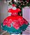 Vestido Mimadine Melina Vermelho Natal - Imagem 2
