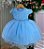 Vestido Menina Bonita Magali Florzinha Azul Bebe - Imagem 2