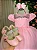 Vestido Menina Bonita Luna Rosa Bebe - Imagem 1