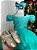 Vestido Enjoy Longo Gabriela Verde Tiffany - Imagem 8