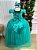 Vestido Enjoy Longo Gabriela Verde Tiffany - Imagem 6