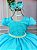 Vestido Ysa Kids Azul Tiffany Peito Perolas - Imagem 5
