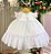 Vestido Vila Lele Jardim das Borboletas Baby Liz Branco - Imagem 4