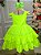 Vestido Banana Club Mariana Modinha Verde Neon - Imagem 1