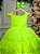Vestido Banana Club Mariana Modinha Verde Neon - Imagem 3