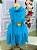 Vestido Blogueirinha Serena Azul Turquesa - Imagem 2