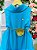 Vestido Blogueirinha Serena Azul Turquesa - Imagem 5