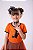 Fantasia Halloween Menina Bruxinha Laranja - Imagem 6