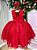 Vestido Juvenil Vila Lele Regata Flores Vermelho - Imagem 2