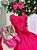 Vestido Juvenil Vila Lele Regata Flores Pink - Imagem 2