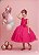 Vestido Juvenil Vila Lele Regata Flores Pink - Imagem 3