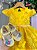 Vestido Marie Jardim Encantado Luxo Amarelo - Imagem 4