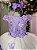Vestido Juvenil - Midi Vila Lele Sabrina Lilas e Off - Imagem 8