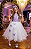 Vestido Juvenil - Midi Vila Lele Sabrina Lilas e Off - Imagem 5