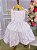 Vestido Banana Club Amelia Xadrez Rosa Bebe - Imagem 3