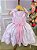 Vestido Banana Club Amelia Xadrez Rosa Bebe - Imagem 7