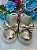 Tênis Bota Encanto de Criança Lacinho Dourado Glitter Rebeca - Imagem 5