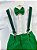 Conjunto Miss Cherry Henry Camisa Branca Suspensorio Verde - Imagem 2