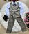 Conjunto Miss Cherry Social Leonardo Colete Verde Militar - Imagem 1