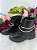 Bota Coturno Flor Di Mila Preta Fashion - Imagem 4