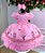 Vestido Infantil Menina Bonita Bosque Encantado Rosa - Imagem 4
