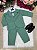 Conjunto Social Miss Cherry Terno Pedro Verde - Imagem 3