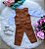 Conjunto Miss Cherry Social Leonardo Colete Caramelo - Imagem 2