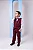 Conjunto Miss Cherry Social Leonardo Colete Marsala - Imagem 12