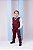 Conjunto Miss Cherry Social Leonardo Colete Marsala - Imagem 1