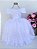 Vestido Enjoy Longo Branco Babadinho - Imagem 10